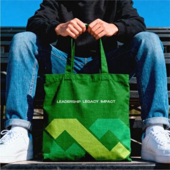 Green Tote bag
