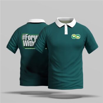 PBAT White Collar Shirt